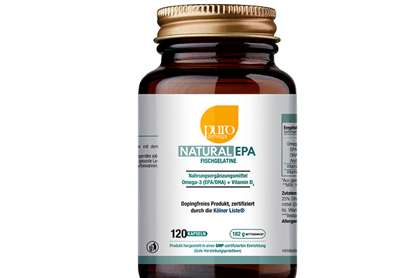 Natural EPA Maximale Absorption 120 Kapseln