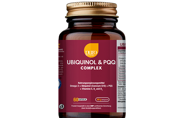 Ubiquinol & PQQ Complex 60 Kapseln