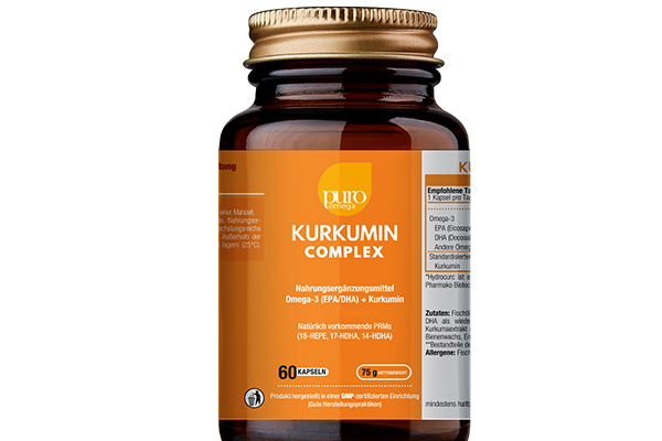 Curcumin-Komplex 60 Kapseln "HydroCurc"